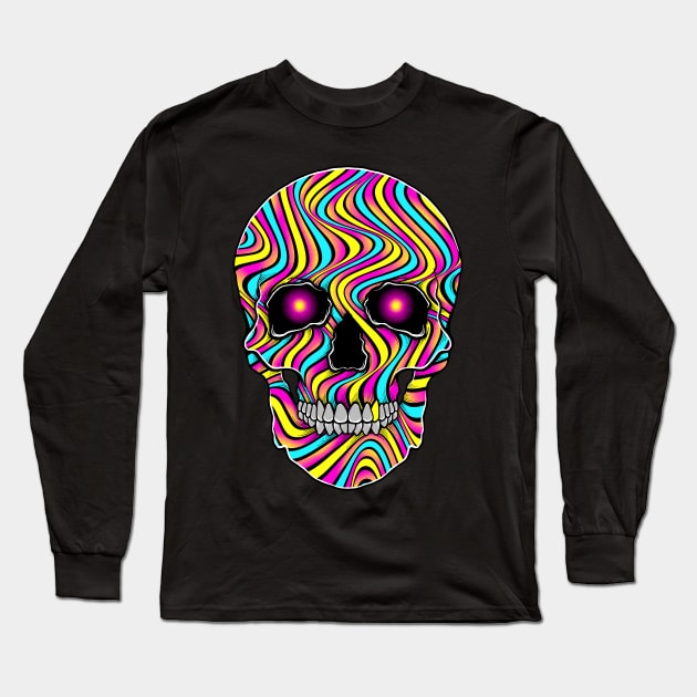 Skull Candy Long Sleeve T-Shirt by GODZILLARGE